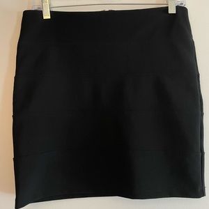 Black Forever 21 Bandage skirt